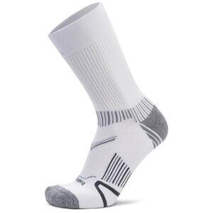 BALEGA Men's Enduro Crew Sock Size XL In White